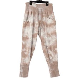 All In Motion Women’s Tie Dye Drawstring Jogger Beige Size M